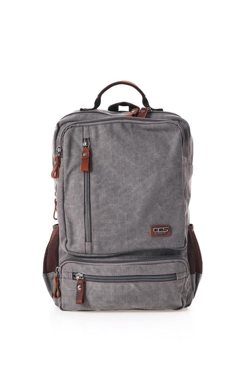 ÇÇS 51572 KANVAS Sırt Çantası GRİ