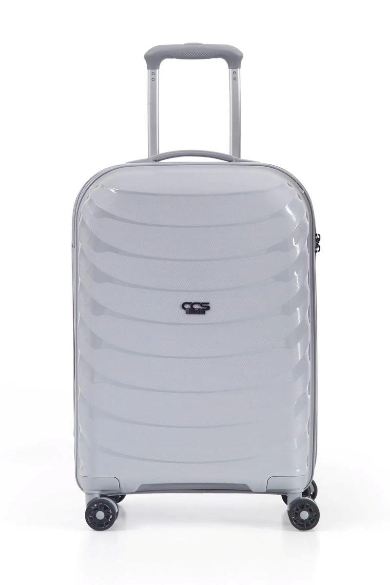 ÇÇS 5263 Polipropilen Battal Boy Valiz - GRİ