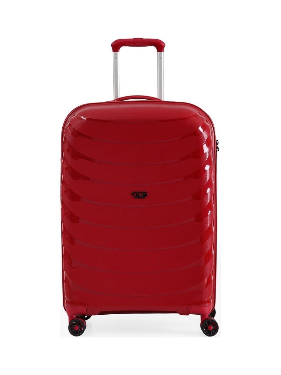 ÇÇS 5263 Polipropilen Kabin Boy Valiz-BORDO