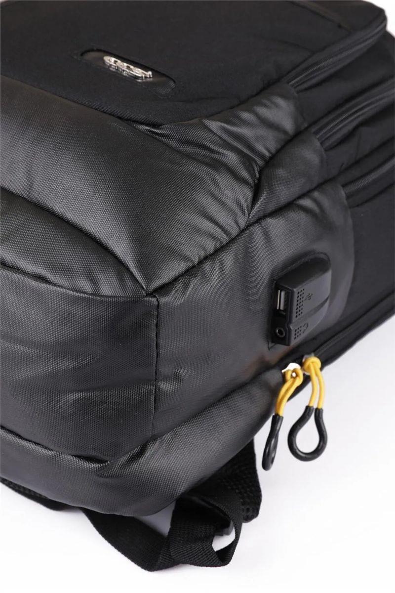 ÇÇS 51319 USB GİRİŞLİ SIRT ÇANTASI SİYAH — görsel 6