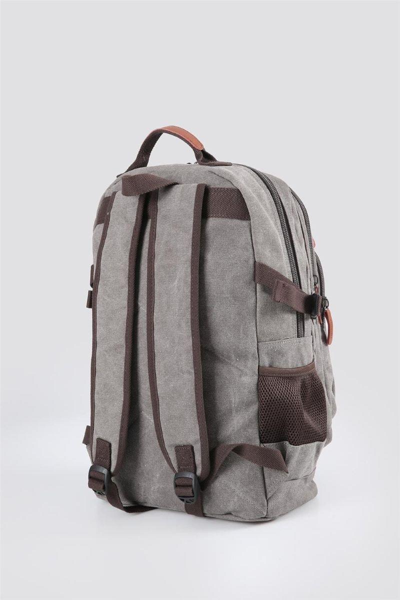 ÇÇS 51451 KANVAS SIRT ÇANTASI GRİ — görsel 4