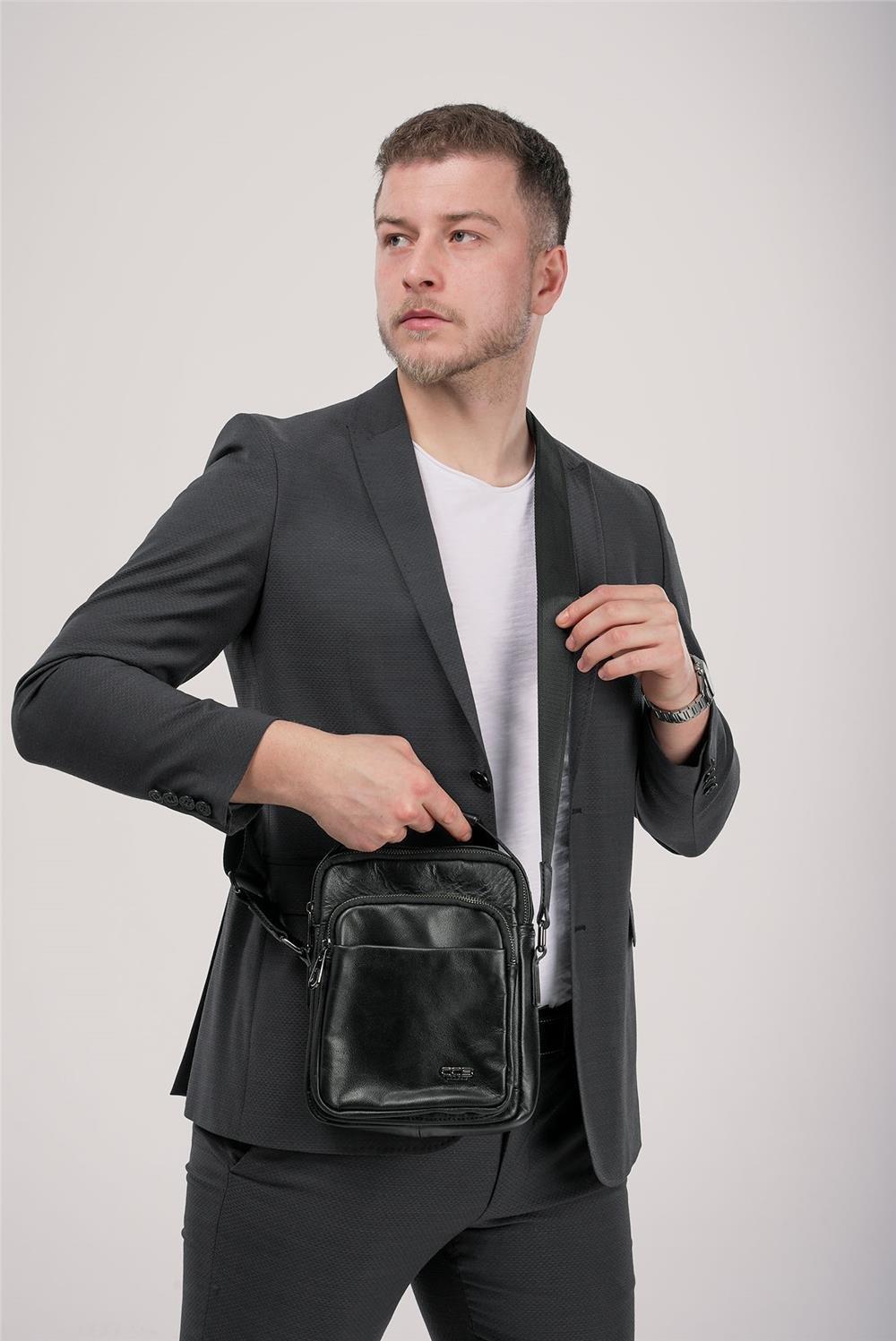 ÇÇS 31591 Hakiki Deri Askılı Çanta — görsel 6