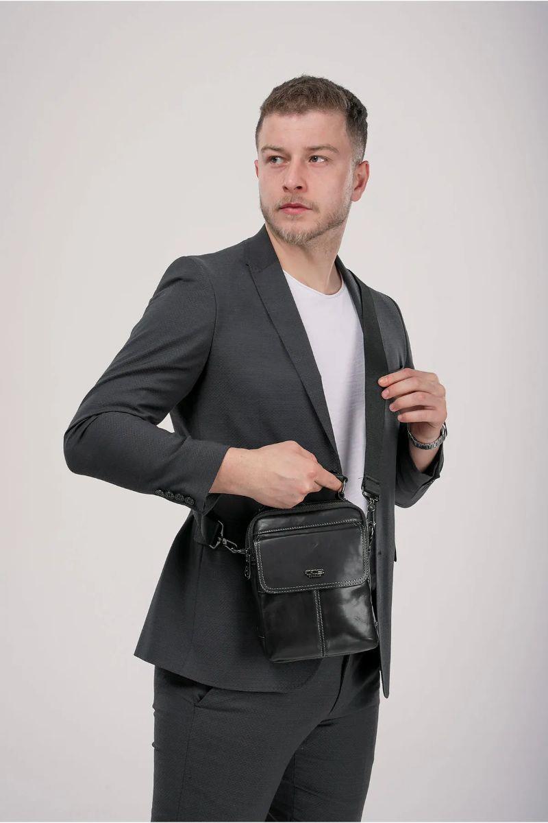 ÇÇS 31602 Hakiki Deri Askılı Çanta — görsel 6