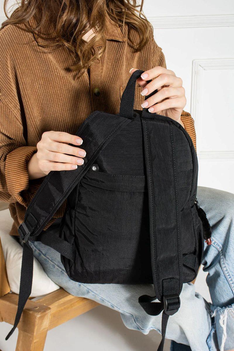 Sanmorris Unisex Suya Dayanıklı Paraşüt Kumaş Çok Gözlü Ön Cepli Ayarlanabilir Askılı  SİYAH — görsel 3