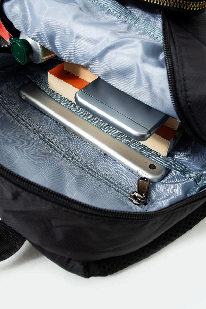 Sanmorris Unisex Suya Dayanıklı Paraşüt Kumaş 4 Bölmeli Laptop Bölmeli Seyahat Ve Okul Çantası MAVİ Renk — görsel 5