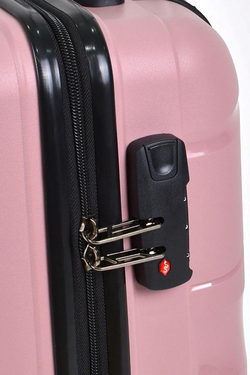 ÇÇS 5223 POLİPROPİLEN 3 LÜ VALİZ SETİ PEMBE — görsel 3