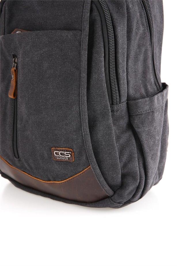 ÇÇS 51398 Kanvas Sırt Çantası-SİYAH — görsel 4