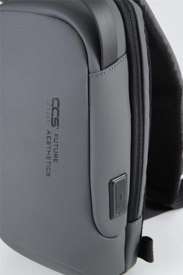 ÇÇS 51465 Tek Askılı Çapraz Çanta-GRİ — görsel 4