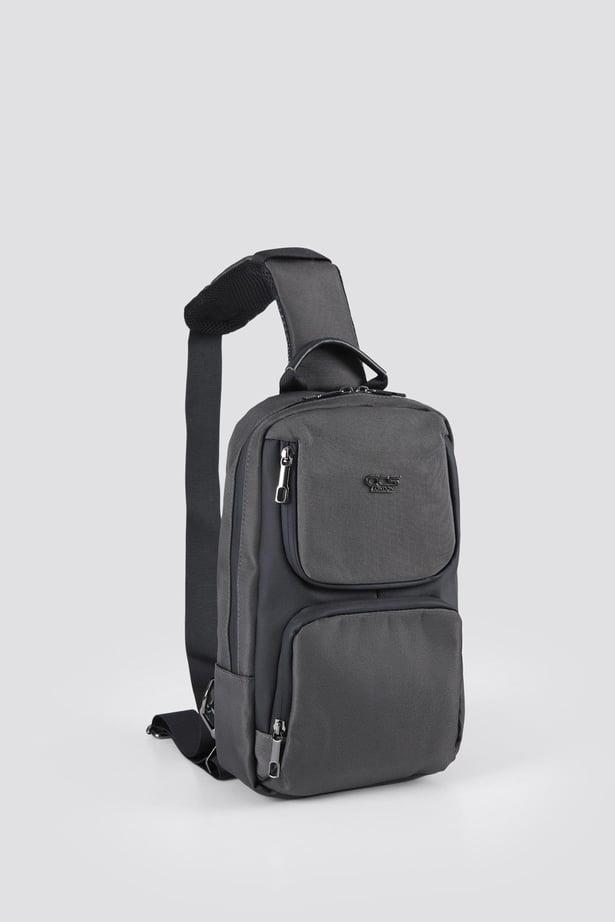 ÇÇS 51489 Tek Askılı Çapraz Çanta-GRİ — görsel 2