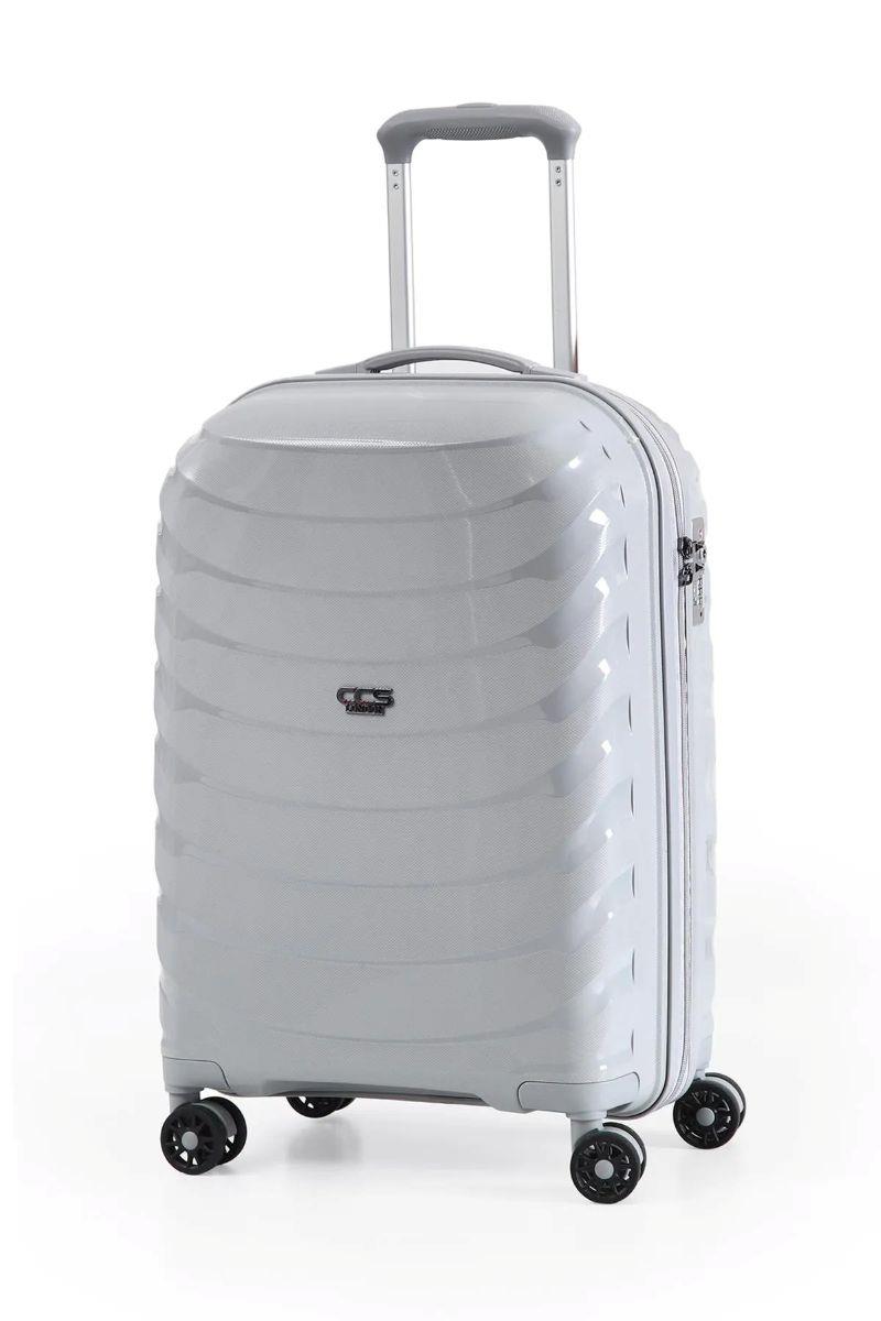 ÇÇS 5263 Polipropilen Battal Boy Valiz - GRİ — görsel 2