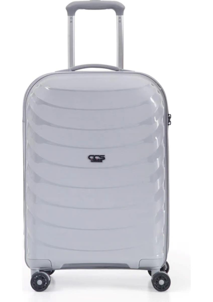 ÇÇS 5263 Polipropilen Orta Boy Valiz-GRİ