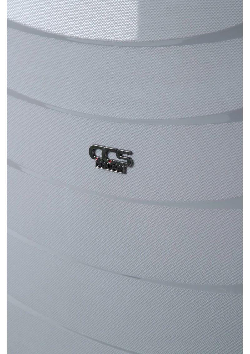 ÇÇS 5263 Polipropilen Orta Boy Valiz-GRİ — görsel 5