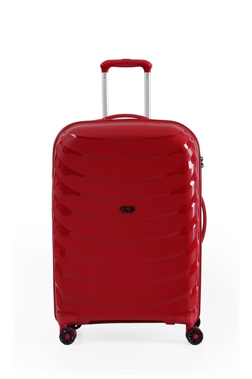 ÇÇS 5263 Polipropilen Orta Boy Valiz-BORDO