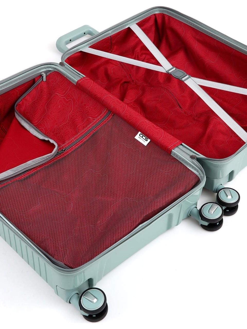 ÇÇS 5239 POLİPROPİLEN 4 LÜ VALİZ SET-MAVİ — görsel 6