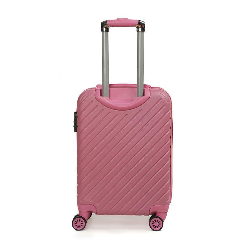 Laguna ABS 638 Açık Pembe Kırılmaz Büyük Boy Valiz — görsel 2