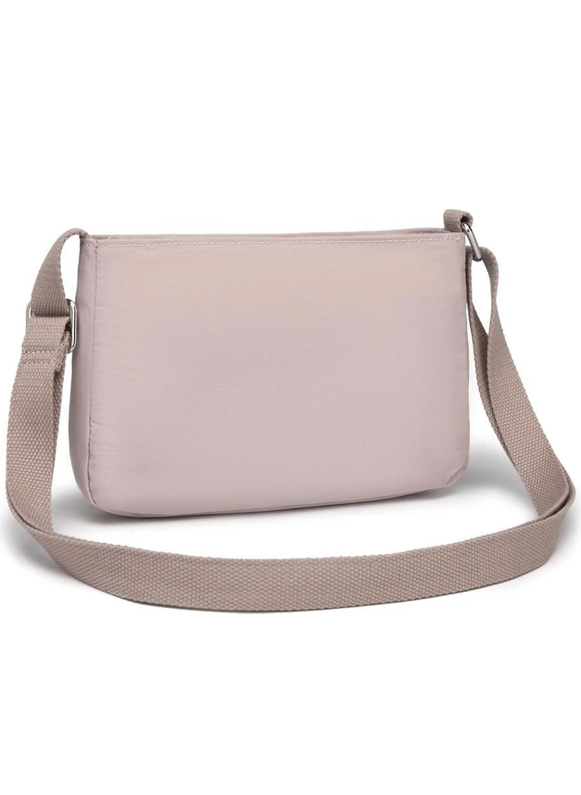 Smart Bags Krinkıl Kumaş Kadın Postacı Çantası 3270 Kum — görsel 3