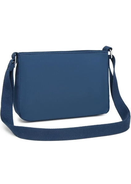 Smart Bags Krinkıl Kumaş Kadın Postacı Çantası  3270 Lacivert — görsel 3