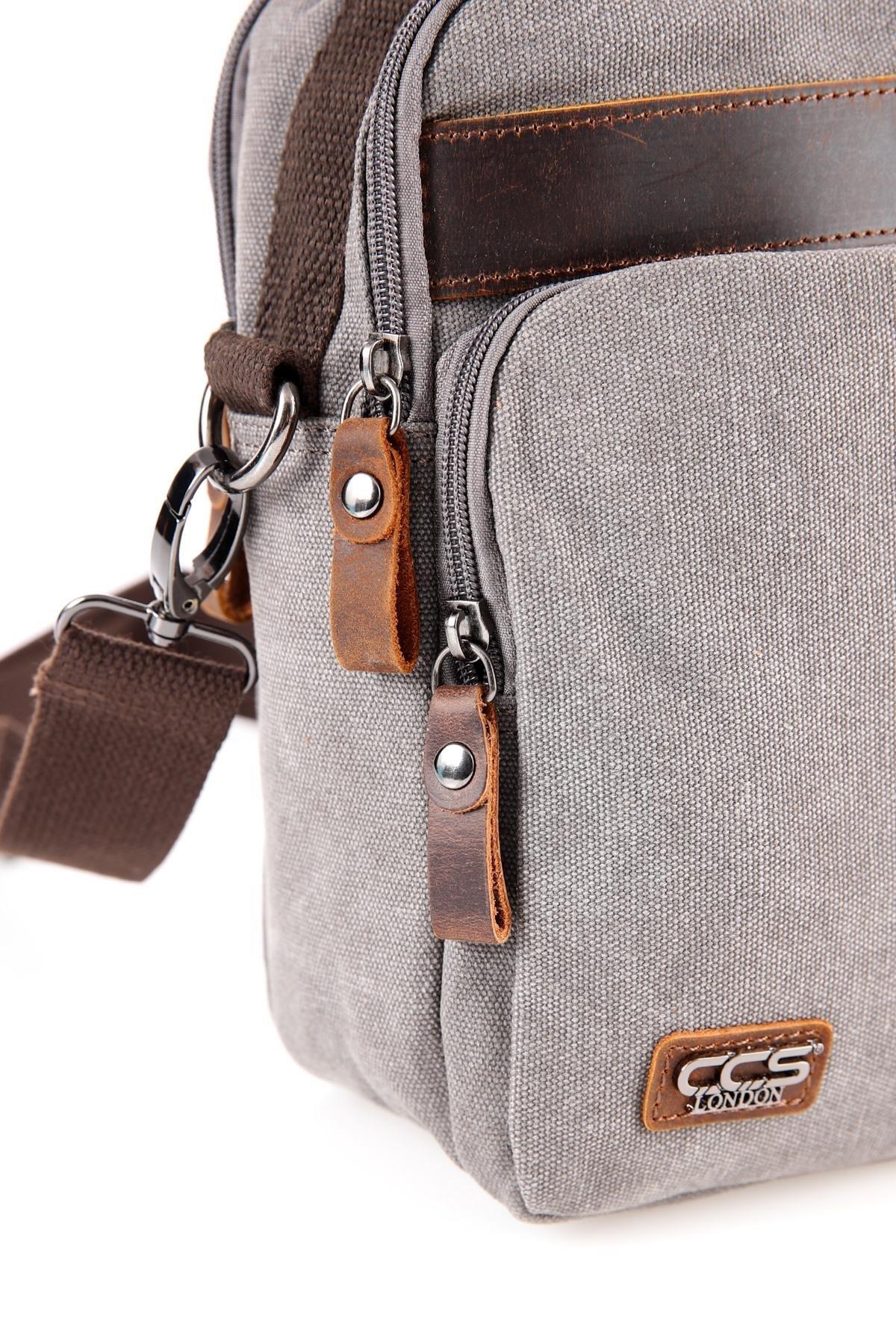 ÇÇS 31357 Kanvas El Çantası Gri — görsel 4