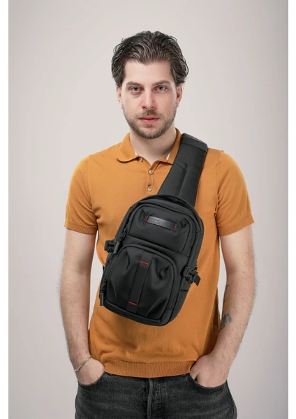 Ççs 31542 Tek Askılı Çapraz Çanta Siyah — görsel 7