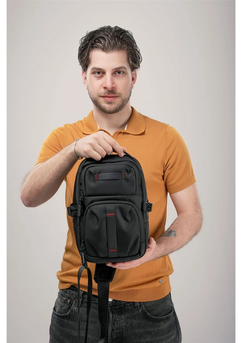 Ççs 31542 Tek Askılı Çapraz Çanta Siyah — görsel 5