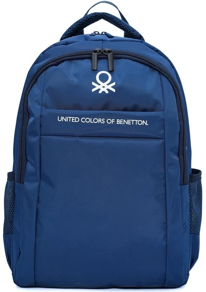 United Colors of Benetton Lacivert Unisex Okul Sırt Çantası - Ortaokul Lise — görsel 5