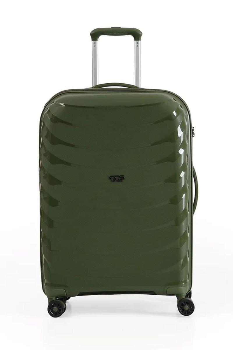 ÇÇS 5263 Polipropilen Battal Boy Valiz - HAKİ