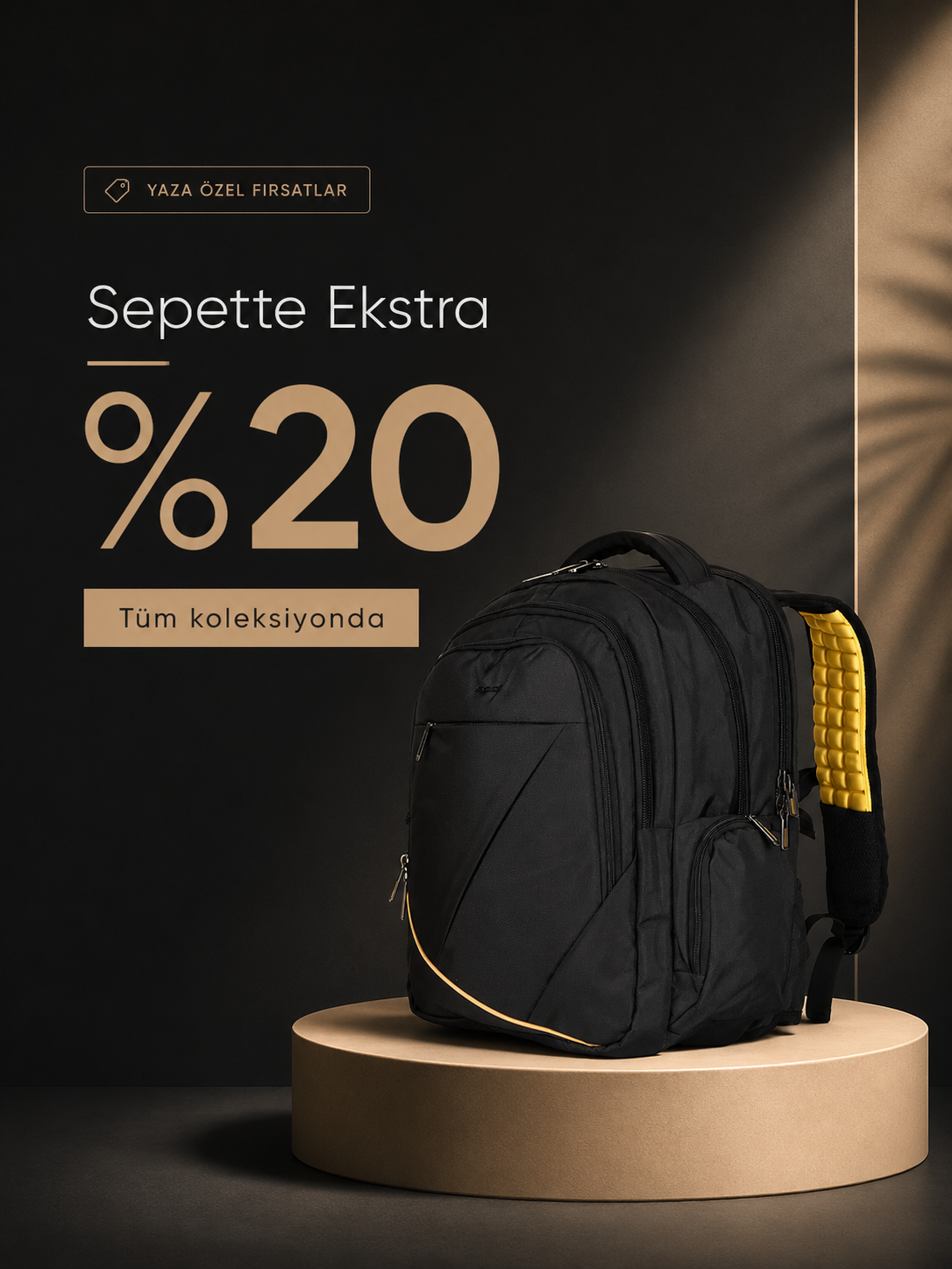 Sepette ekstra %20 — tüm koleksiyonda